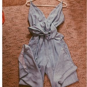 Striped Jumpsuit⚡️